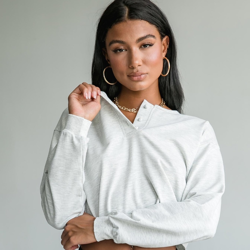 PRINCESS POLLY | Long-Sleeve Crop "Anna Top"